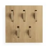 Ethnicraft Vaatelineet & Henkarit^Utilitile wall hanger vaateripustin, Tammi