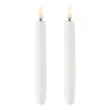 Uyuni Lighting Led-Kynttilät^Uyuni LED Kruunukynttilä valkoinen 2-pakkaus, 15,5 cm