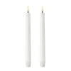Uyuni Lighting Led-Kynttilät^Uyuni LED Kruunukynttilä valkoinen 2-pakkaus, 20,5 cm