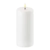 Uyuni Lighting Led-Kynttilät^Uyuni LED Pöytäkynttilä valkoinen Ø 7,8 cm, 15,2 cm