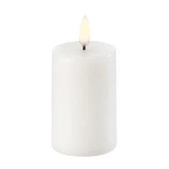 Uyuni Lighting Led-Kynttilät^Uyuni LED Pöytäkynttilä valkoinen Ø 5 cm, 7,5 cm