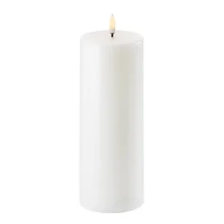 Uyuni Lighting Led-Kynttilät^Uyuni LED Pöytäkynttilä valkoinen Ø 7,8 cm, 20,3 cm