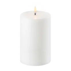 Uyuni Lighting Led-Kynttilät^Uyuni LED Pöytäkynttilä valkoinen Ø 10,1 cm, 15,2 cm
