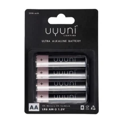 Uyuni Lighting Lisätarvikkeet Kynttilänjaloille Ja Kynttilälyhdyille^Uyuni Paristo 4-pakkaus, AA