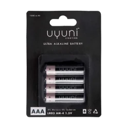 Uyuni Lighting Lisätarvikkeet Kynttilänjaloille Ja Kynttilälyhdyille^Uyuni Paristo 4-pakkaus, AAA