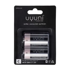 Uyuni Lighting Lisätarvikkeet Kynttilänjaloille Ja Kynttilälyhdyille^Uyuni Paristo 2-pakkaus, C