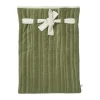 Ferm Living Joulukoristeet^Vari tikattu säkki 50x70 cm, Velvet-khaki