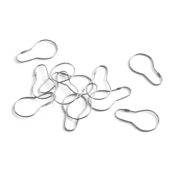 HAY Suihkuverhot^Verhorenkaat suihkuverhoon 12-pakkaus, Chrome