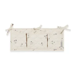 Garbo&Friends Lastenhuoneen Säilytys|Säilytyskorit^Viola Satin tikattu sängyn tasku, 18x43 cm