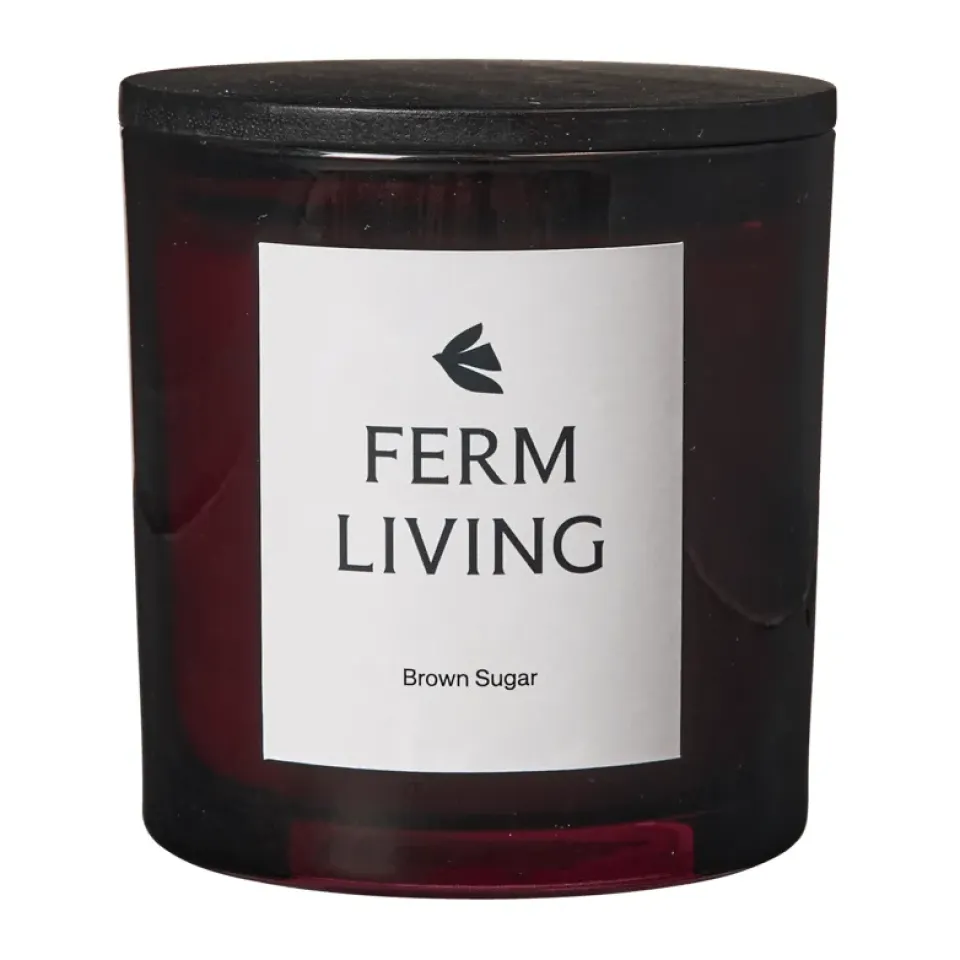 Ferm Living Tuoksukynttilät & Tuoksutikut^Vitto tuoksukynttilä 45 h, Tumma viinirypäle