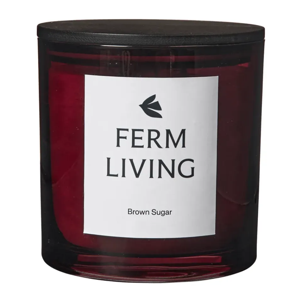Ferm Living Tuoksukynttilät & Tuoksutikut^Vitto tuoksukynttilä 50 h, Tumma viinirypäle