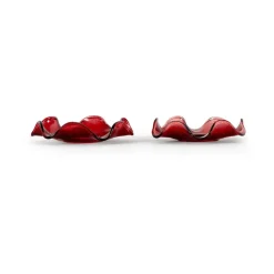 Sagaform Lisätarvikkeet Kynttilänjaloille Ja Kynttilälyhdyille^Viva valomansetti 2-pack, Viininpunainen
