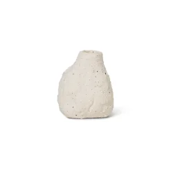 Ferm Living Maljakot^Vulca maljakko mini, Off white stone