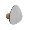 LIND DNA Koukut & Vaateripustimet^Wall Dot Hippo, L, Anthracite-grey