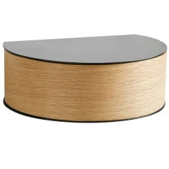 Woud Hyllyt & Hyllyjärjestelmät^Wallie hylly, musta, tammi