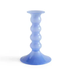 HAY Kynttilänjalat & Kyntteliköt^Wavy kynttilänjalka medium 14 cm, Jade light blue