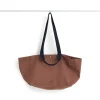 HAY Säilytyskorit^Weekend Bag No 2 laukku S 26x56 cm, Milk chocolate