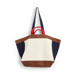 HAY Säilytyskorit^Weekend Bag Organic laukku M, Cream multi