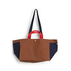 HAY Säilytyskorit^Weekend Bag Organic laukku S, Brown multi
