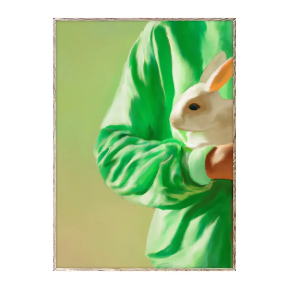 Paper Collective Julisteet^White Rabbit -juliste, 30 x 40 cm
