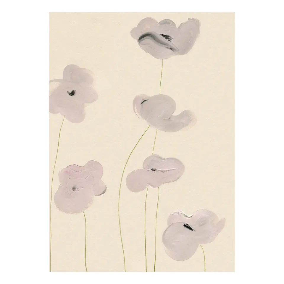 Paper Collective Julisteet^White Unikko -juliste, 30 x 40 cm