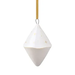 Villeroy & Boch Joulukoristeet^Winter Glow -joulukuusenkoriste double cone, Valkoinen-beige