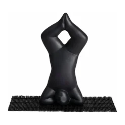Design House Stockholm Veistokset & Posliinihahmot^Yoga koriste nro 3, Musta